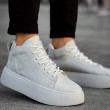 Mens Boots - Gray Suede - LE10