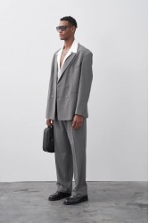 Men's Suit  - Gray - 30 - 821
