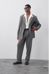 Men's Suit  - Gray - 30 - 821