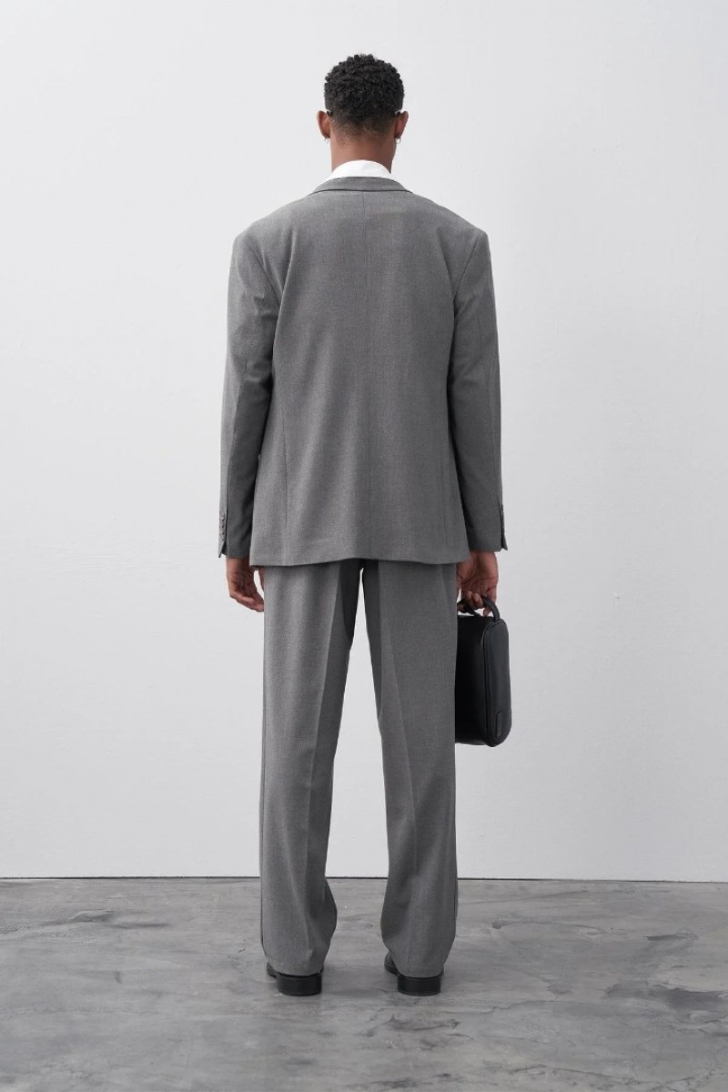 Men's Suit  - Gray - 30 - 821