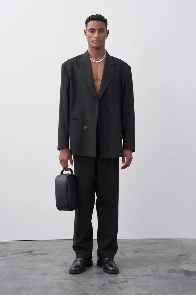 Men's Suit  - Black - 30 - 821