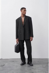 Men's Suit  - Black - 30 - 821