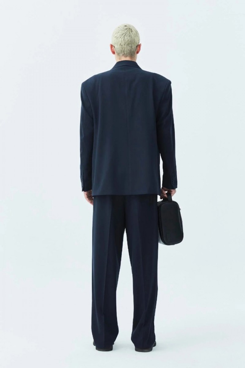 Men's Suit  - Navy Blue - 30 - 821