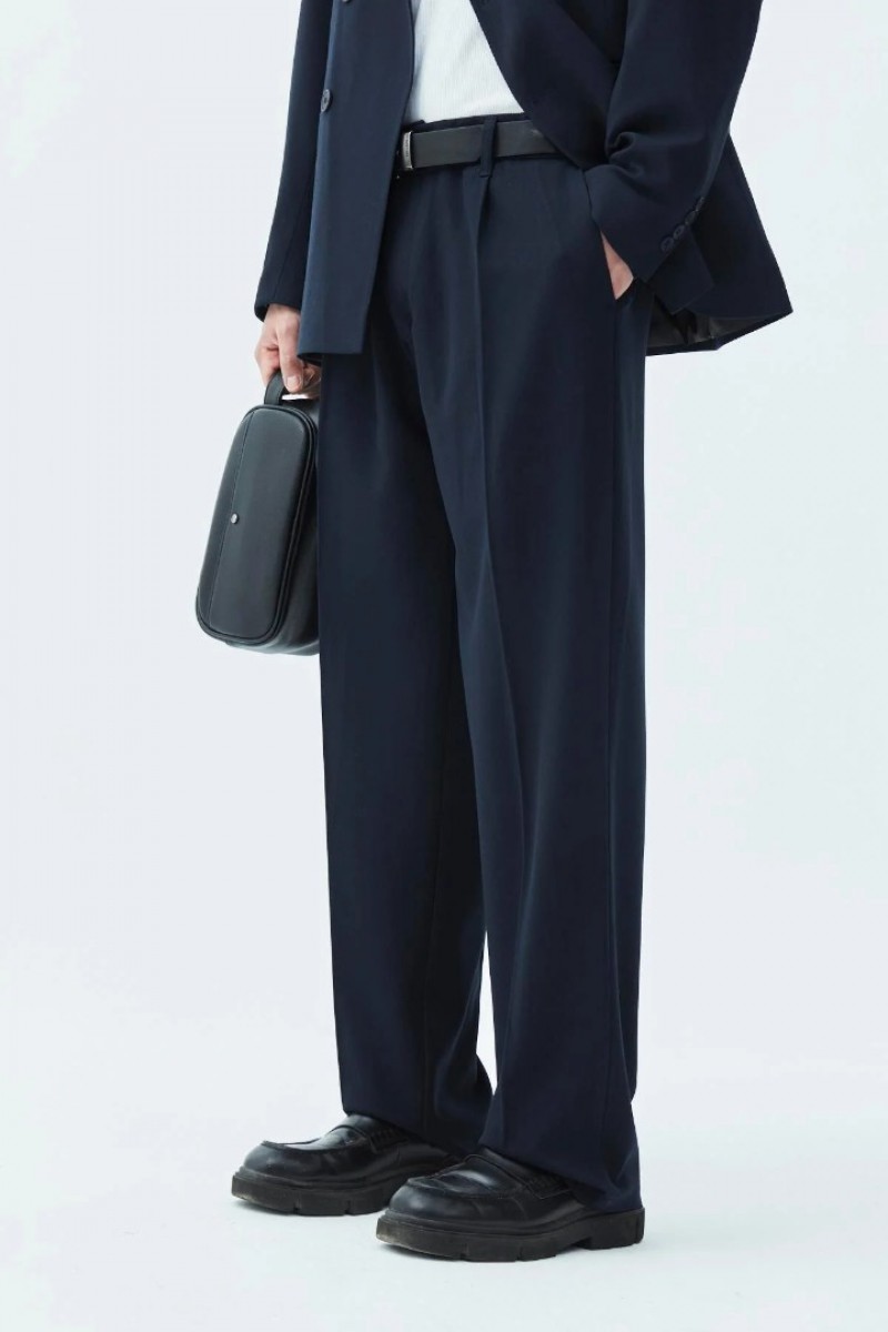 Men's Suit  - Navy Blue - 30 - 821