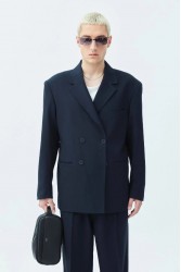 Men's Suit  - Navy Blue - 30 - 821