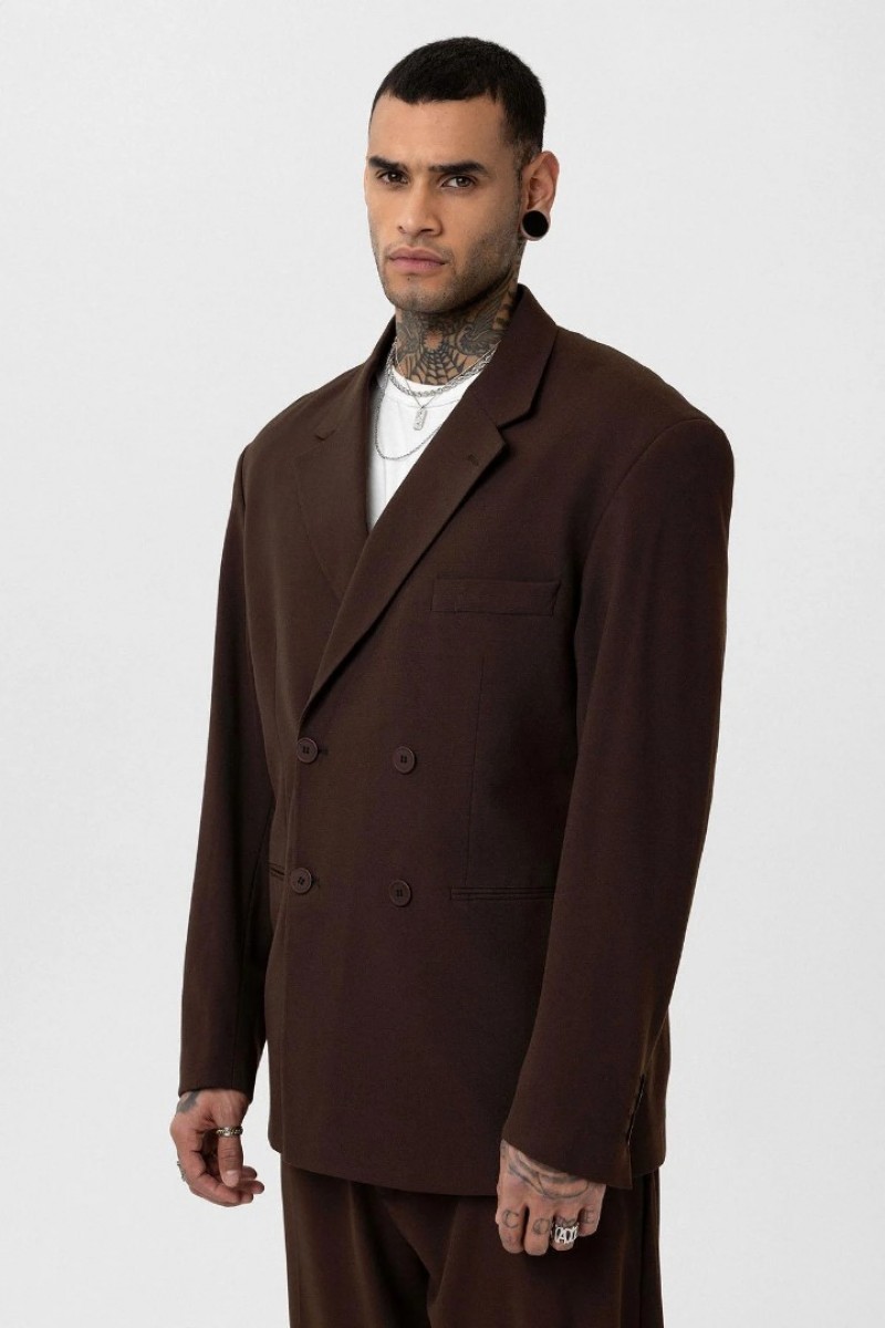 Men's Suit  - Brown - 30 - 821