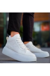 Mens Boots - White - LE10