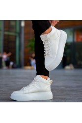 Mens Boots - White - LE10