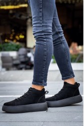 Mens Boots - Black Suede - LE10