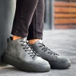 Mens Boots - Anthracite Black - LE10