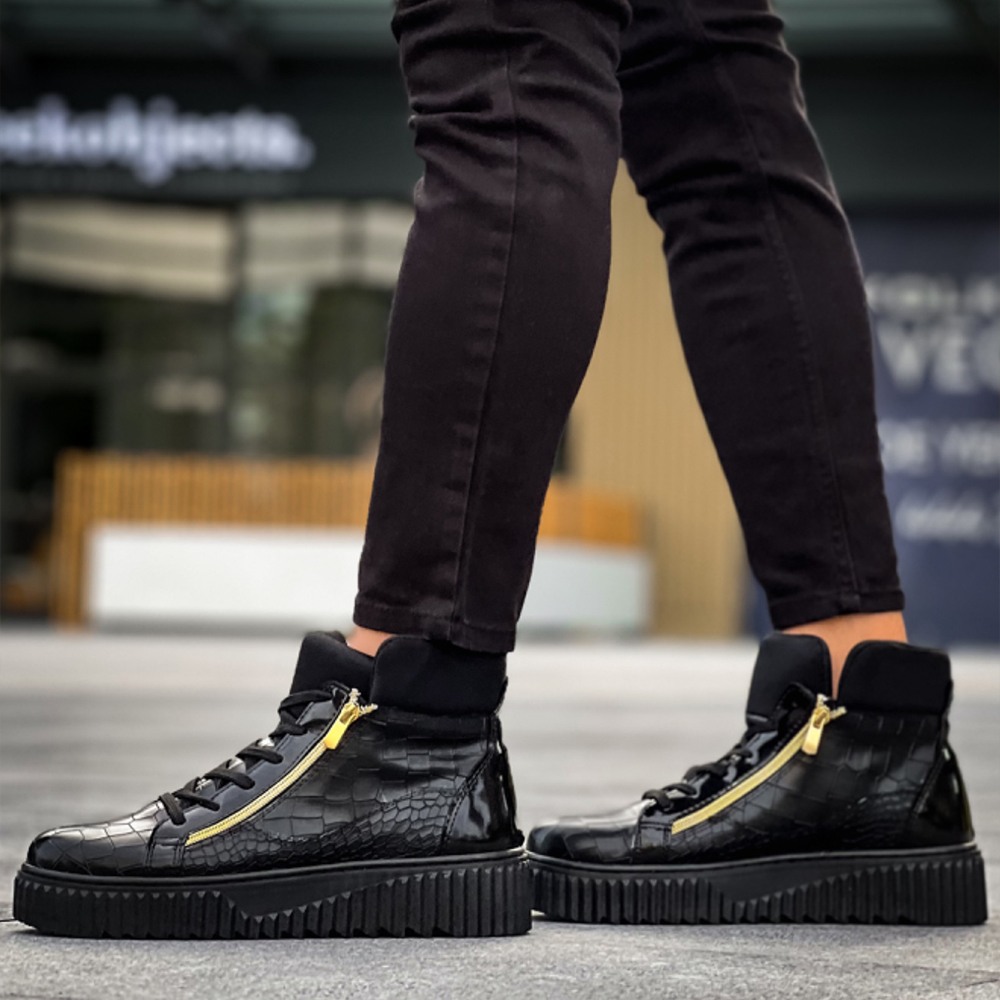 Mens Boots - Black - 512