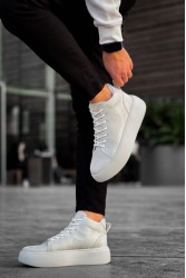 Mens Boots - Gray Suede - LE10