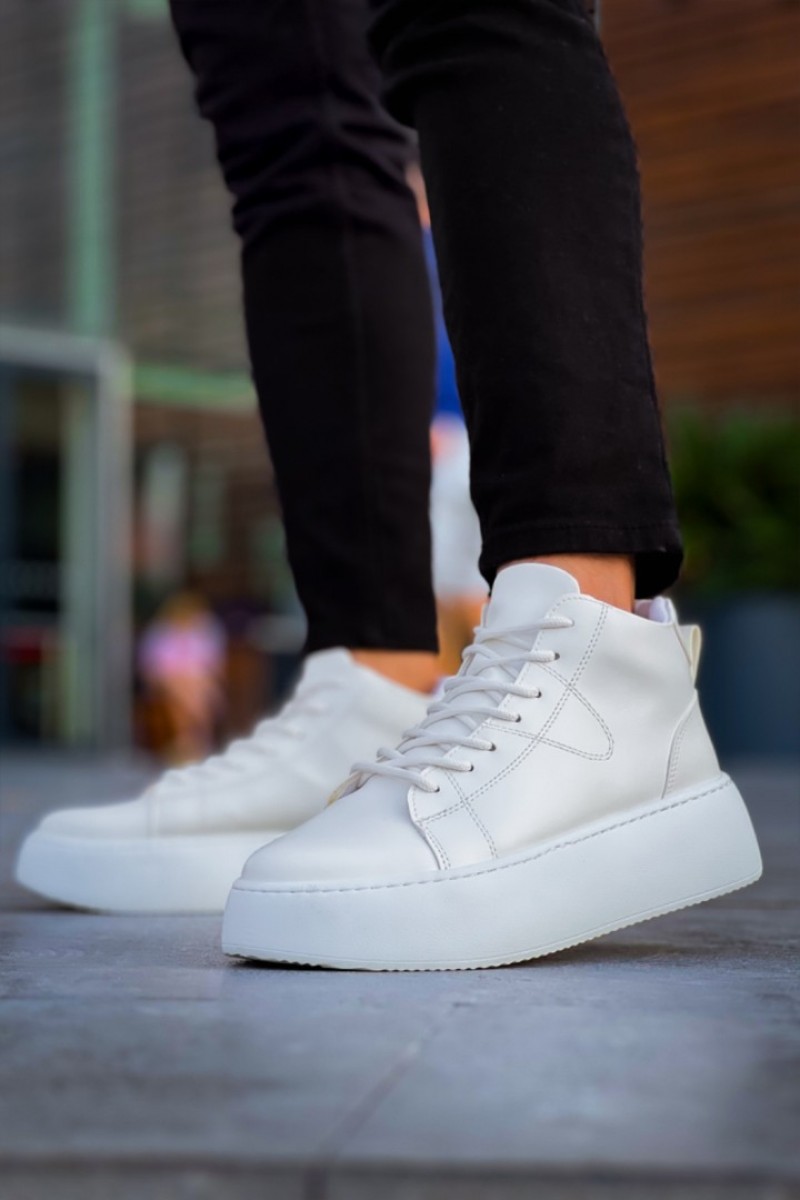 Mens Boots - White - LE10