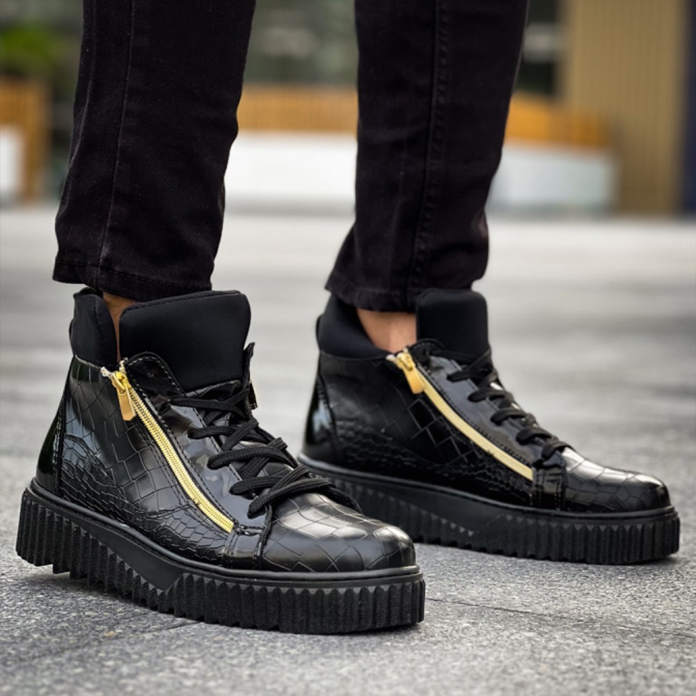 Mens Boots - Black - 512