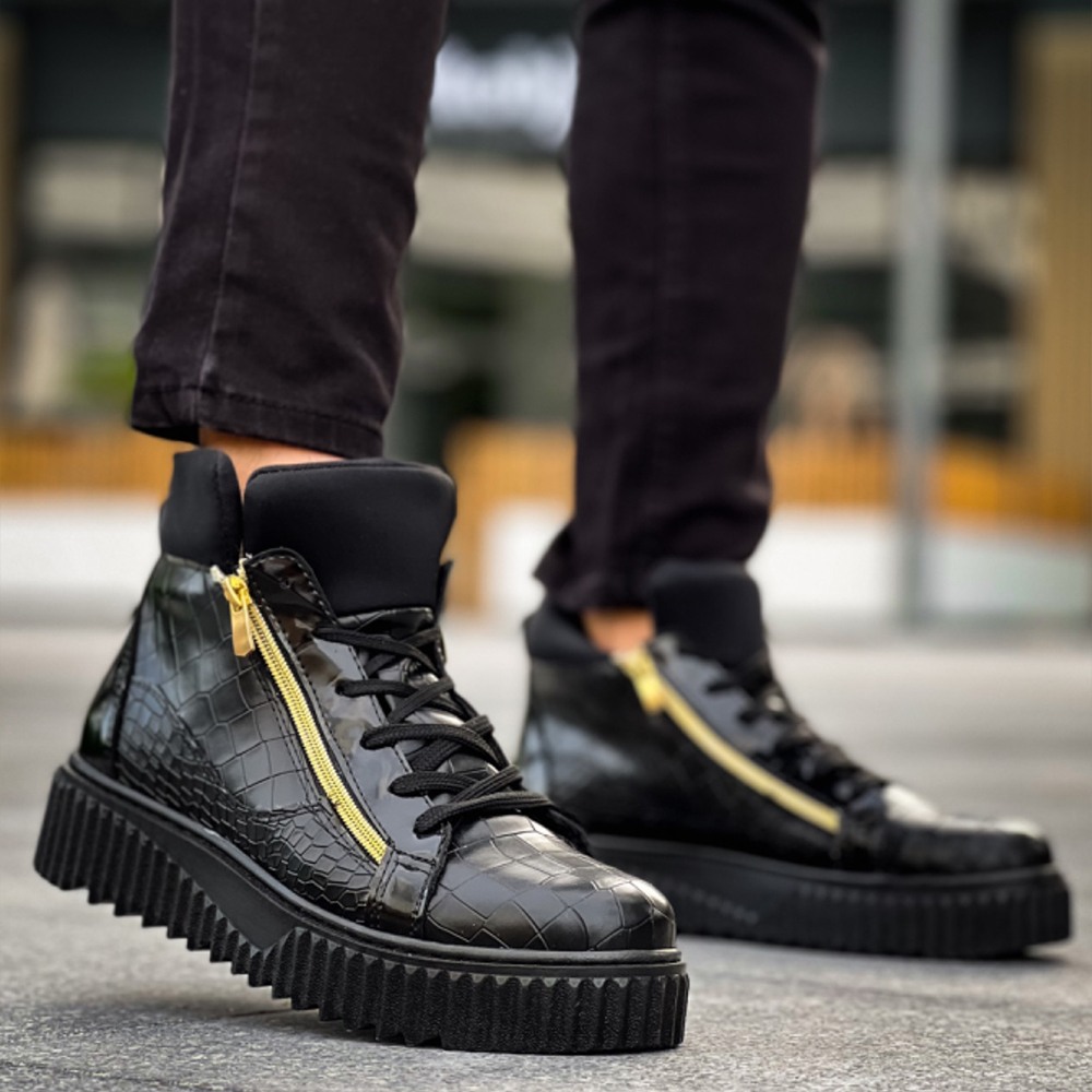 Mens Boots - Black - 512