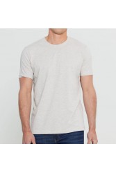 Mens T-shirt - Beige - 001