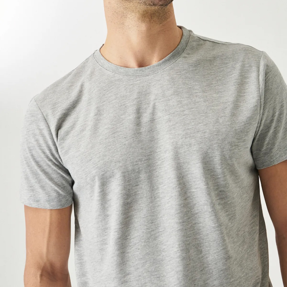 Mens T-shirt - Gray - 1 - 001