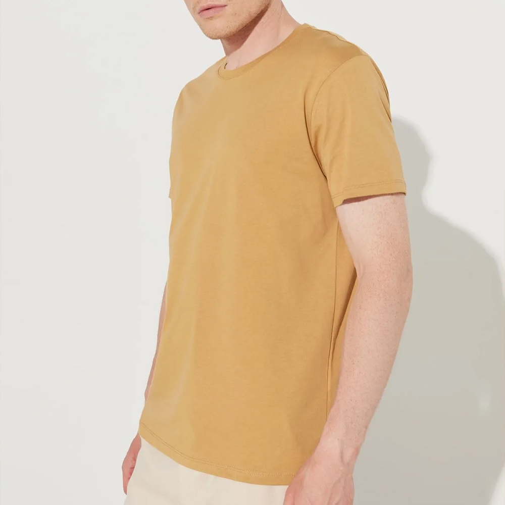 Mens T-shirt - Mustard - 001