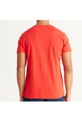 Mens T-shirt - Red - 1 - 001