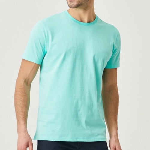 Mens T-shirt - Turquoise - 001