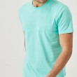 Mens T-shirt - Turquoise - 001