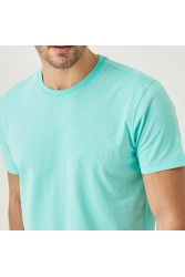 Mens T-shirt - Turquoise - 001