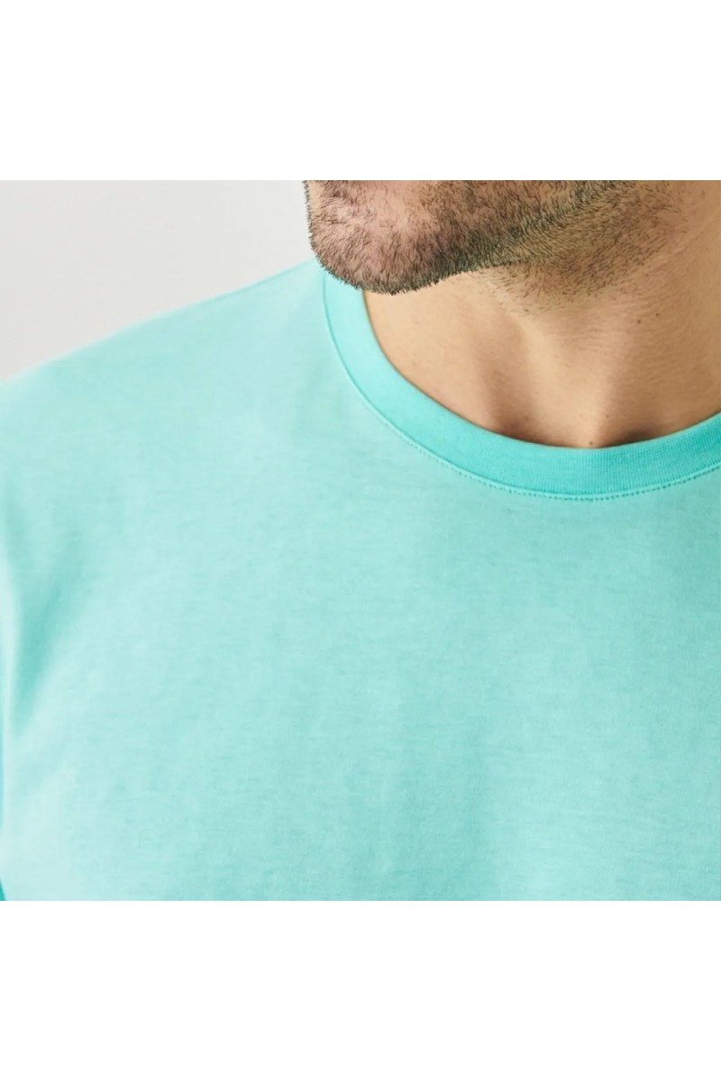 Mens T-shirt - Turquoise - 001