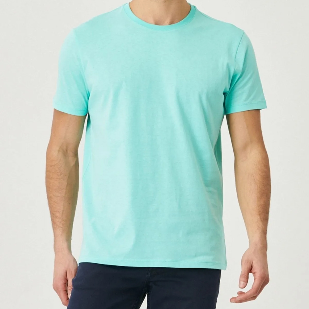 Mens T-shirt - Turquoise - 001