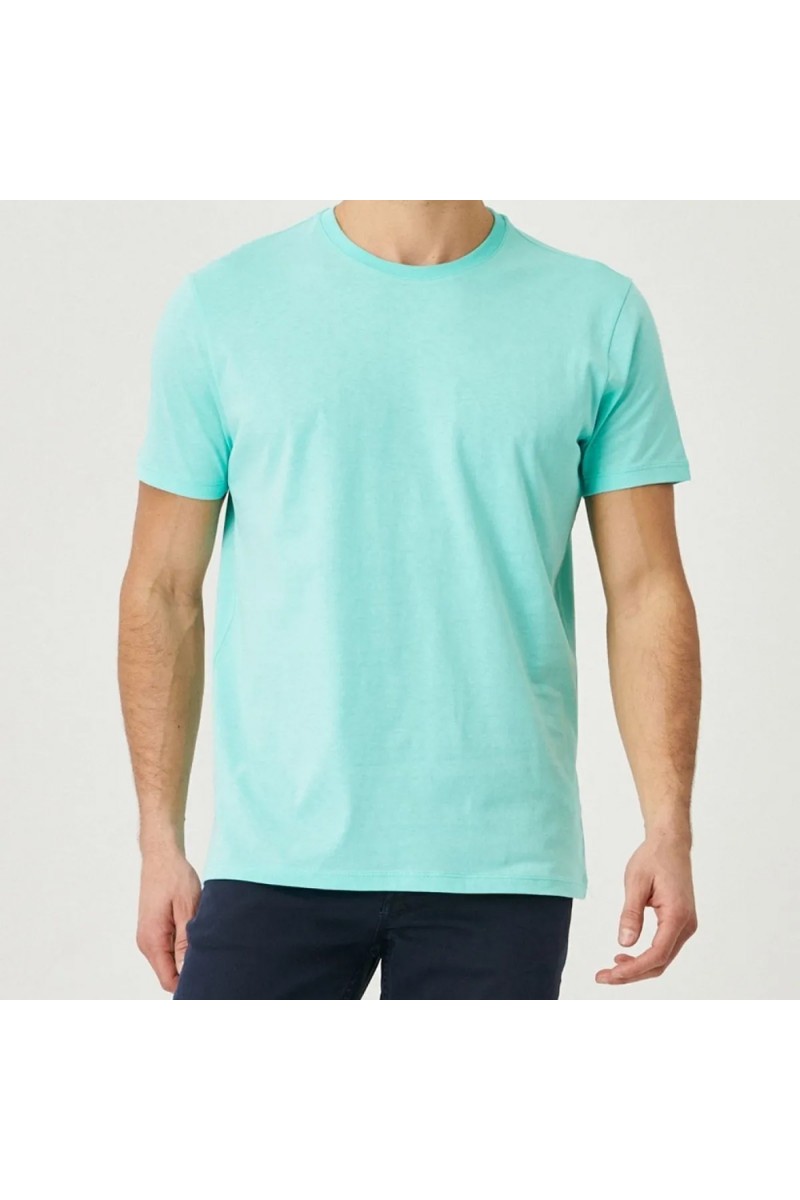 Mens T-shirt - Turquoise - 001