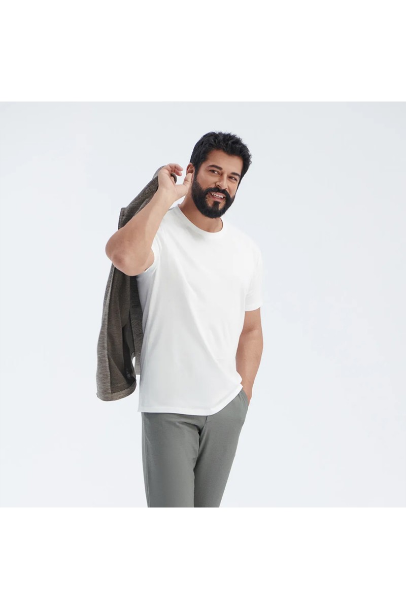 Mens T-shirt - White - 001