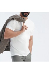 Mens T-shirt - White - 001
