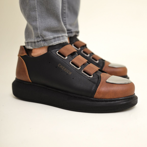 Mens Sneakers - Black Tan - 251 - 2