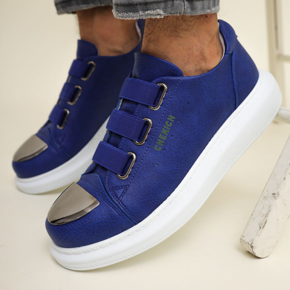 Mens Sneakers - Sax Blue - 251 - 3 - 251-SAXBLUE - 3