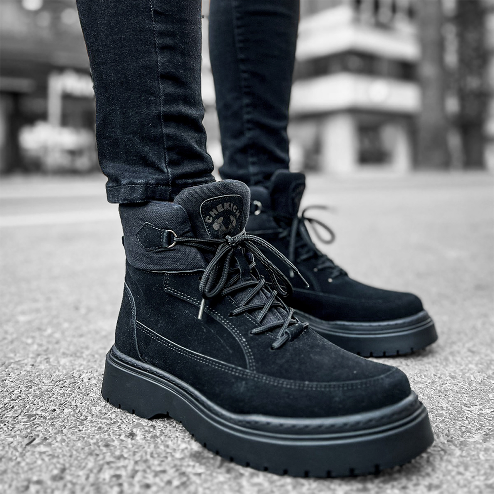 mens black boots sale