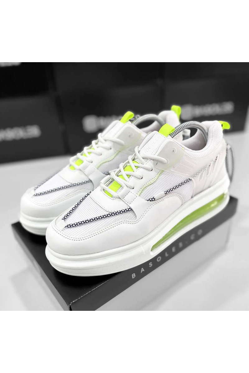 Mens Sneakers - White - Elron