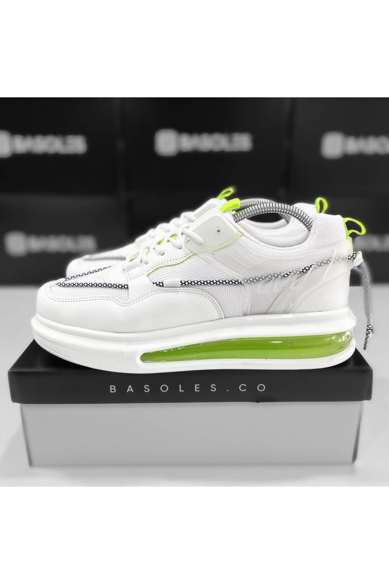 Mens Sneakers - White - Elron