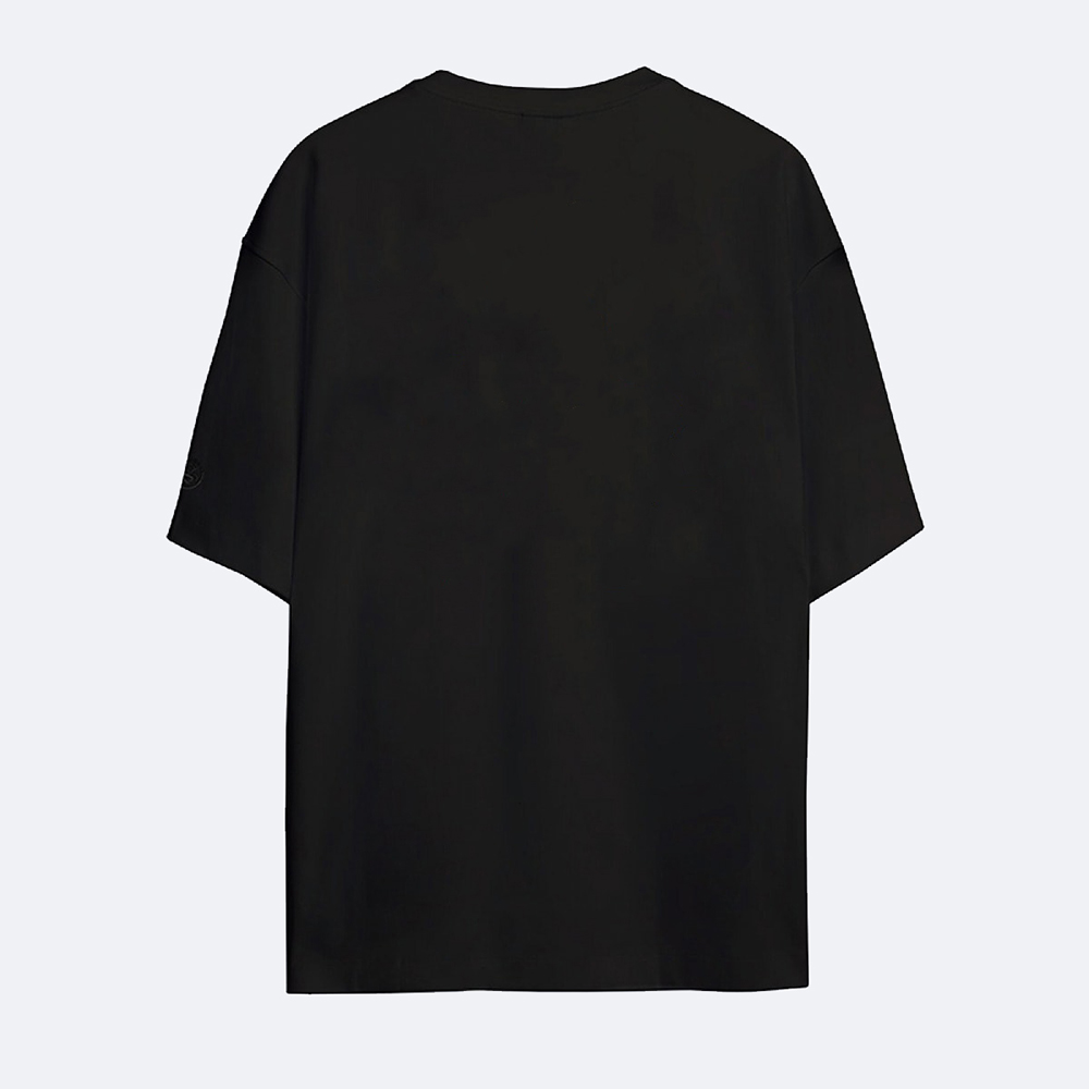 Unisex  Oversized T-shirt  - Black- Müslüm FT 2pac