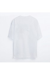 Unisex  Oversized T-shirt  - White - Müslüm FT 2pac