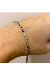 Mens Bracelet - Silver - 460