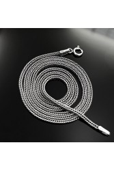 Mens Necklace - Silver - 57