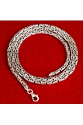 Mens Necklace - Silver - 5216
