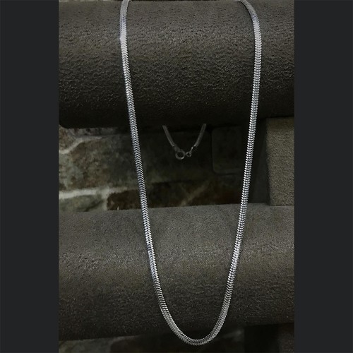 Mens Necklace - Silver - 23