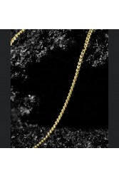 Mens Necklace - Silver - Gold - 60
