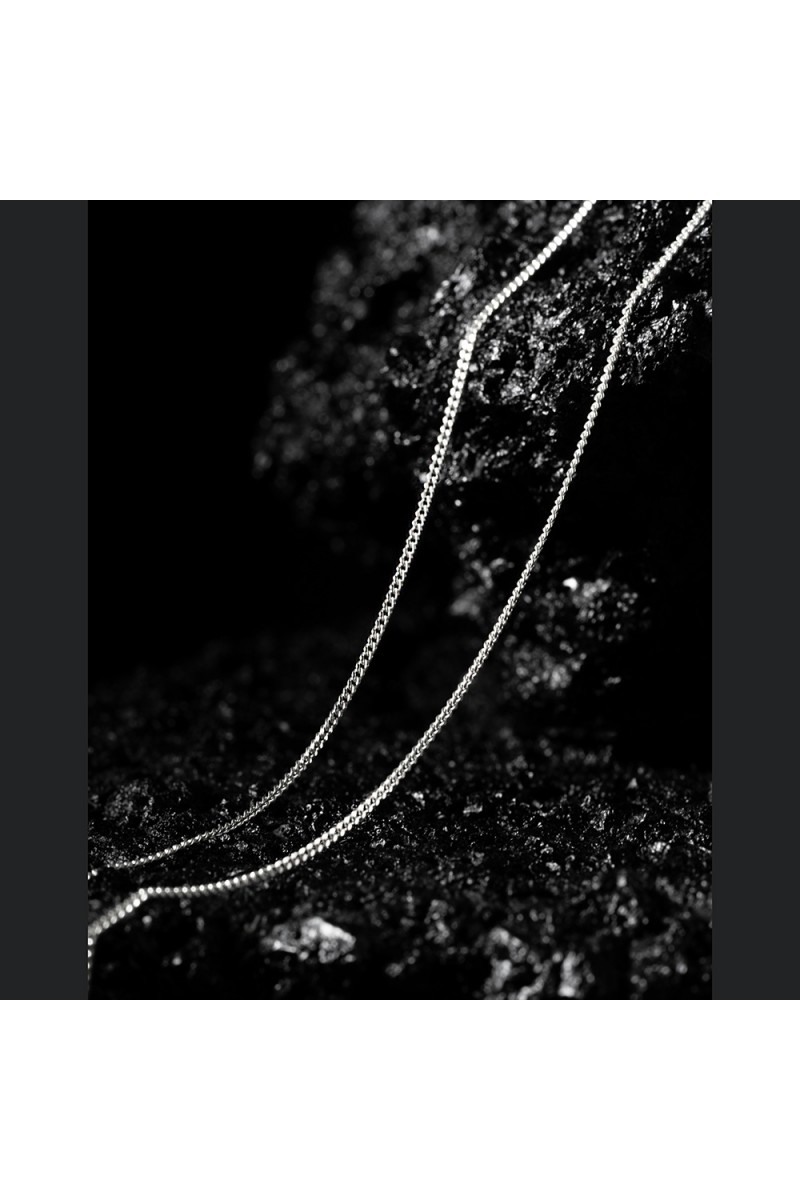 Mens Necklace - Silver - 60