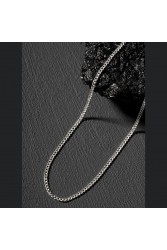 Mens Necklace - Silver - 60