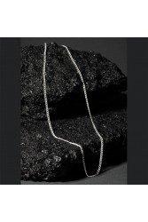 Mens Necklace - Silver - 60