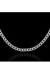 Mens Necklace - Silver - 60