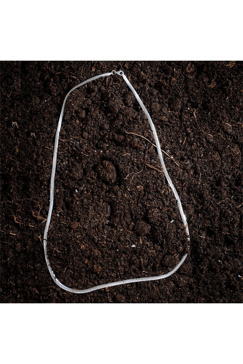 Mens Necklace - Silver - 1205