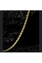 Mens Necklace - Silver - Gold - 50M