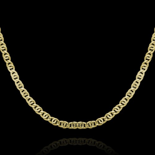 Mens Necklace - Silver - Gold - 50M